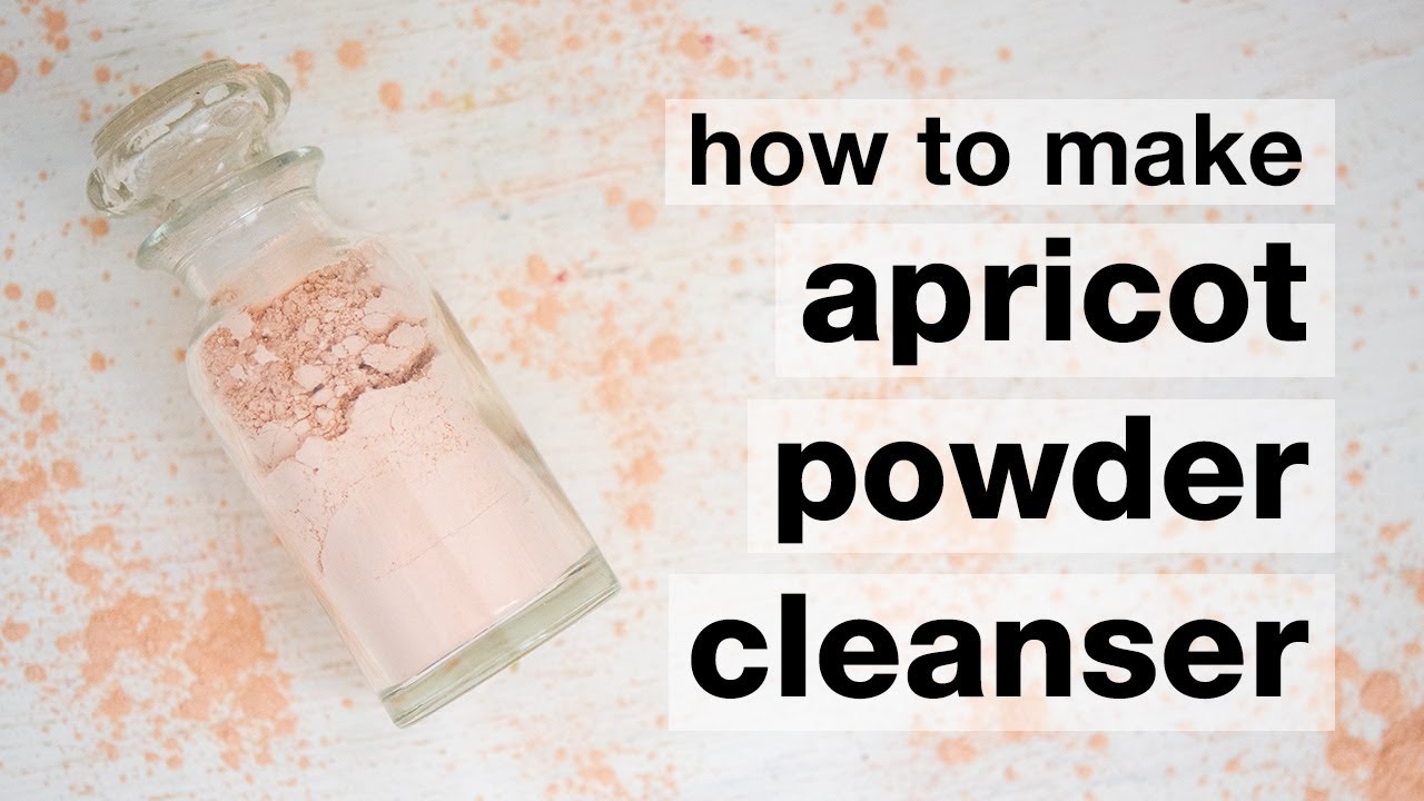 How to Make DIY Apricot Powder-to-Foam Facial Cleanser // Humblebee & Me