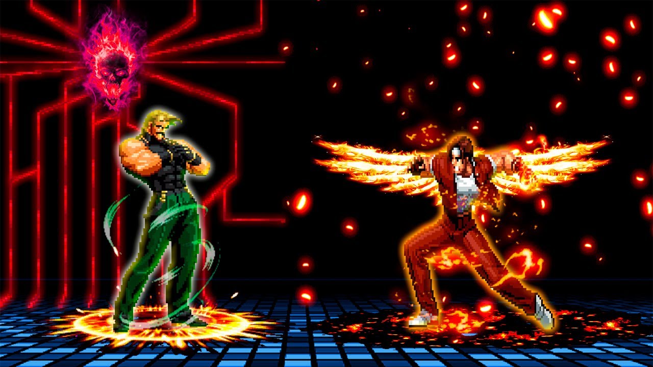 Omega Rugal VS Kyo Kusanagi | Batalla a 3 Rounds | The King Of Fighters M.U.G.E.N