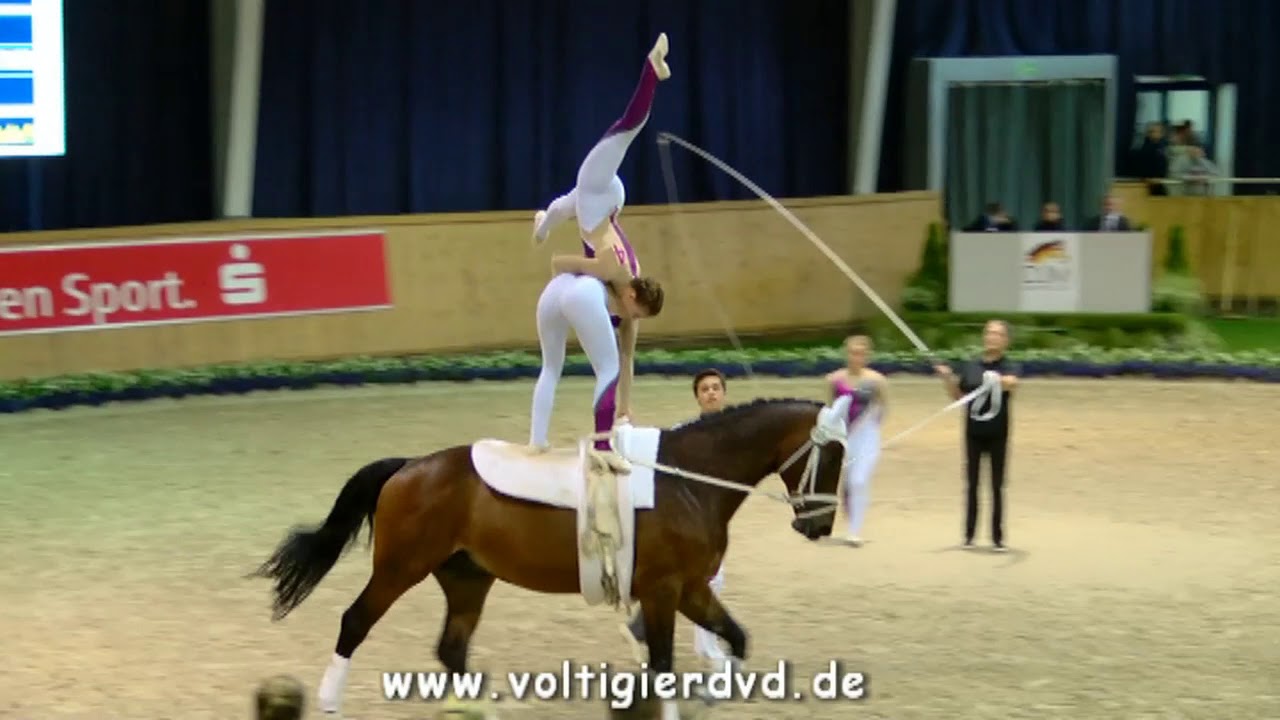 Gilching Junior I - Team 12 - DJM Voltigieren Aachen 2017