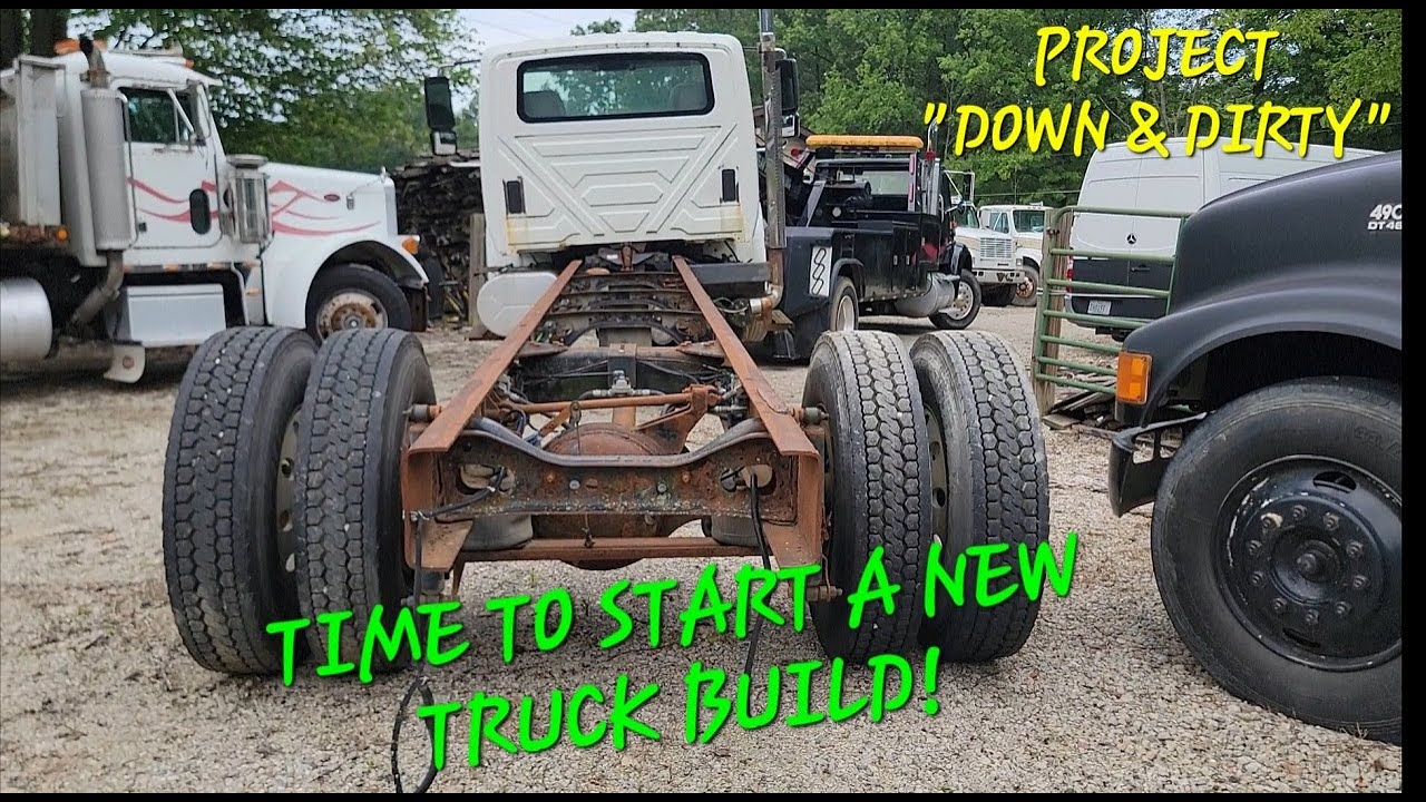 ПРЕДСТАВЛЯЕМ ПРОЕКТ «DOWN & DIRTY!»: СЕРИЯ ПО СБОРКЕ САМОСВАЛОВ F750 CUMMINS!