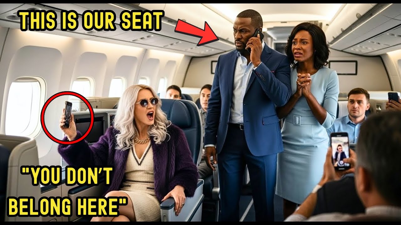 White VIP Steals Black Couple’s First Class Seats, Minutes Later—Airline Shut Down!