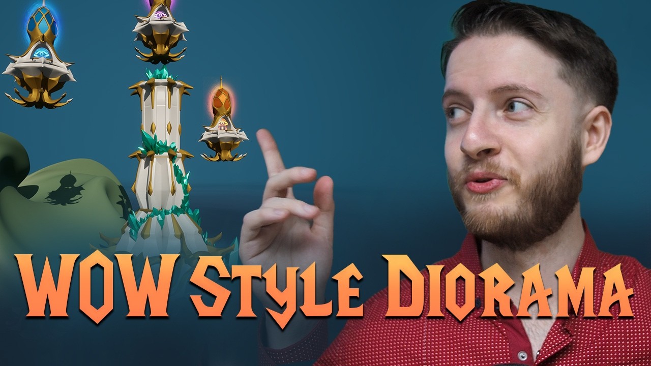 Blender & UE5 Techniques: Crafting WoW Diorama Devlog