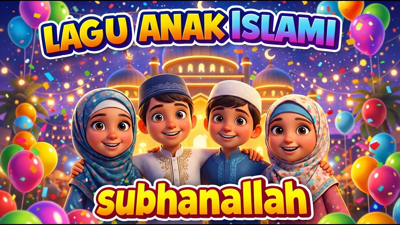 LAGU ANAK ISLAMI SUBHANALLAH 🌈✨ Lagu Anak Muslim Ceria & Edukatif | Sholawat Anak Terbaru 2026