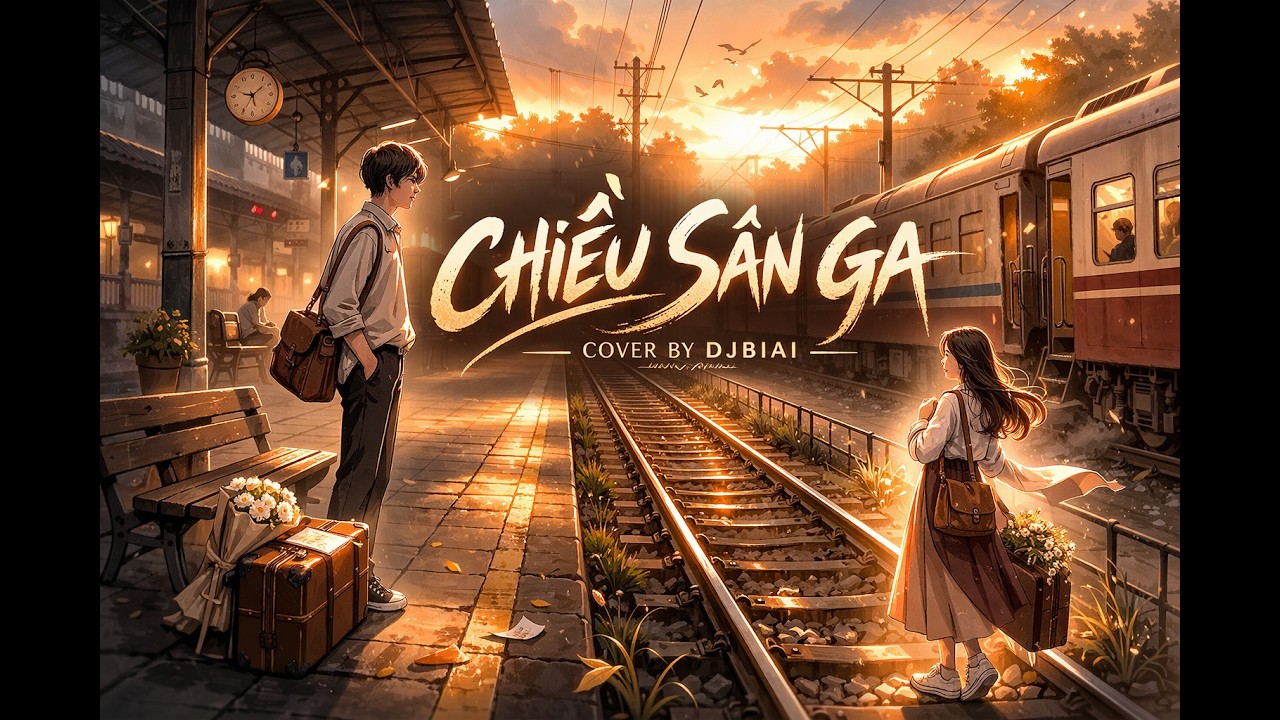 Nghe Thử 1 Lần Là Nhớ | Chiều Sân Ga – DJBIAI Cover