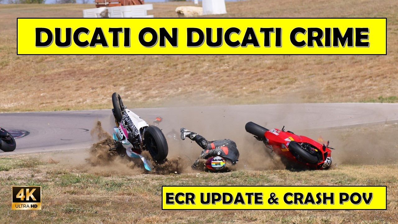 2024 CMRA Expert | Ducati V4 | ECR Recap & Crash POV