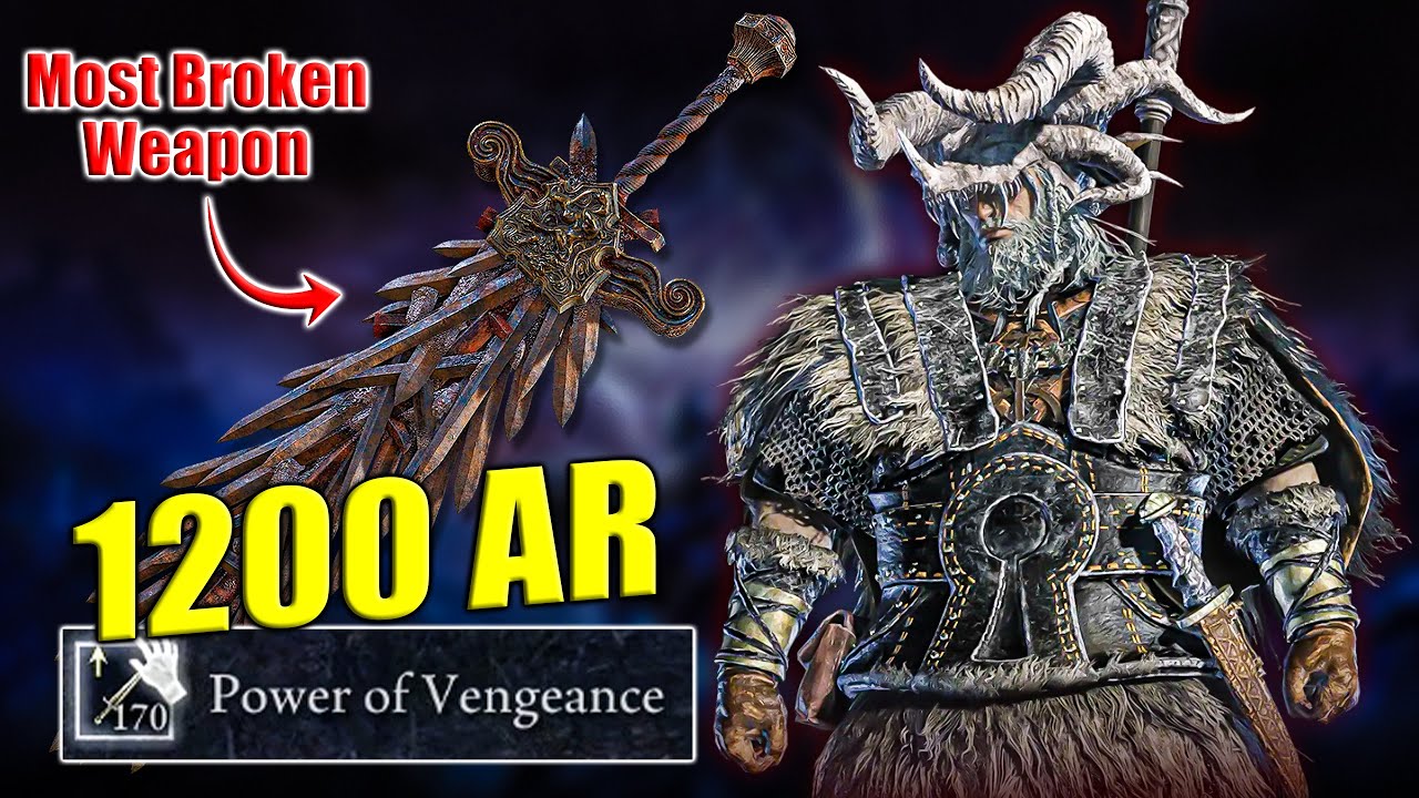 i changed my starting weapon to the most BROKEN weapon in Nightreign