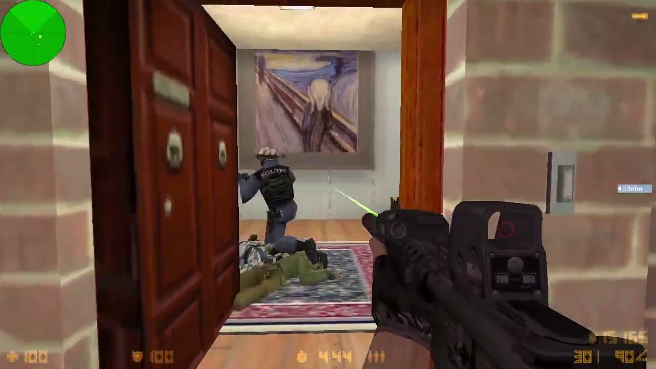 Геймплей Counter-Strike 1.6 CS Estate