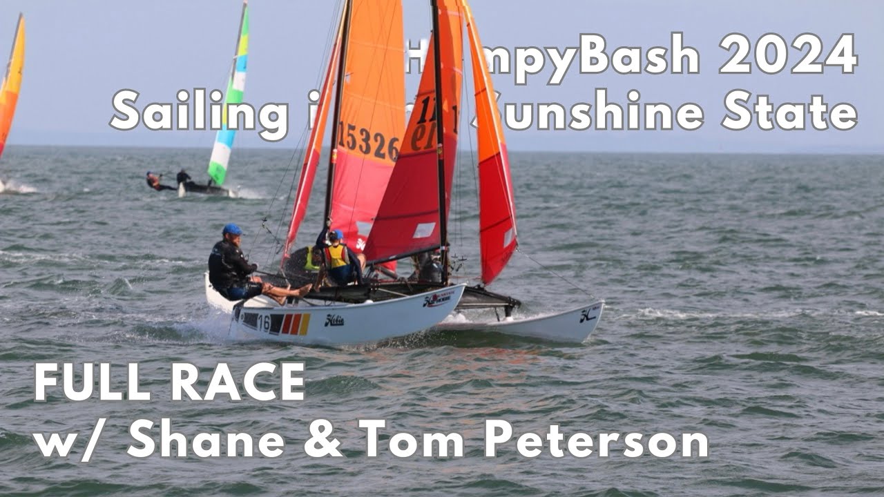 Inside Hobie Sailing w/ Shane & Tom | HumpyBash 2024 | Moreton Bay, Australia