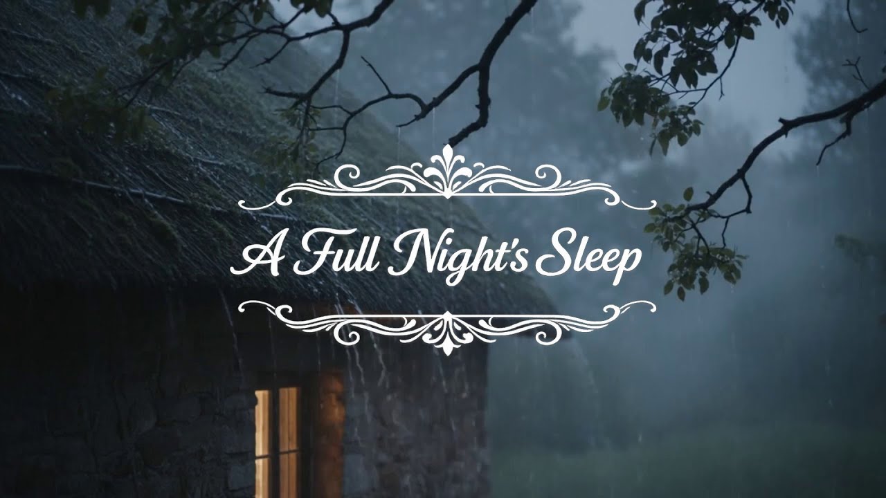 Tranquil Forest Thunderstorm – Rain & Thunder Sounds for Deep Sleep and Relaxation