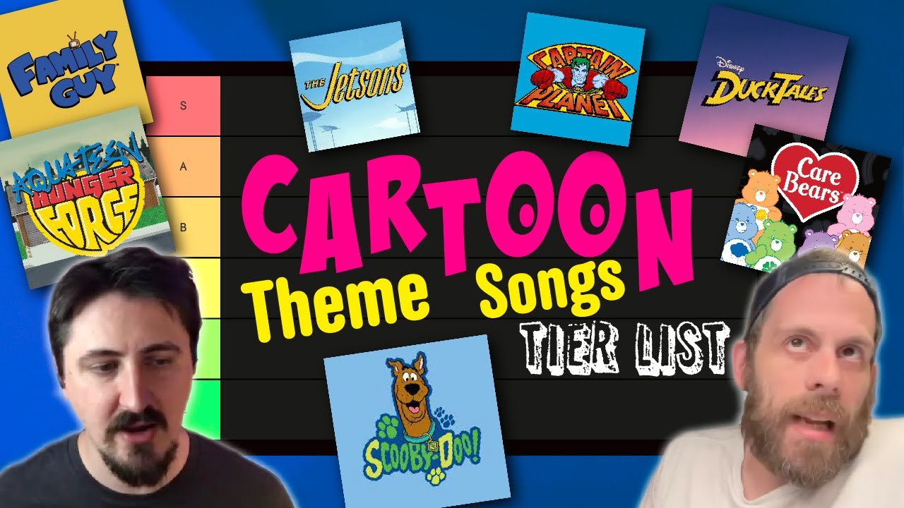 Cartoon Theme Songs Tier List