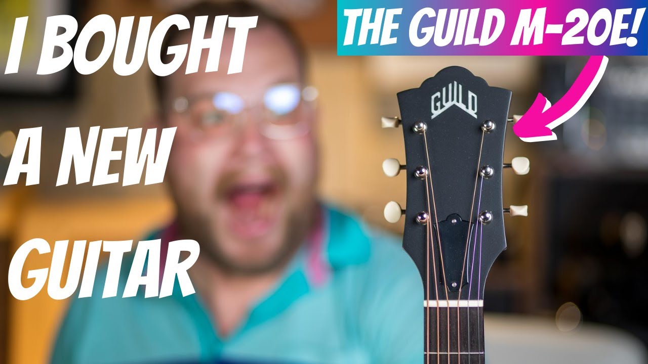 Распаковываю и пишу обзор своей НОВОЙ @GuildGuitarsUSA M-20! Я мечтал об этой гитаре много лет.