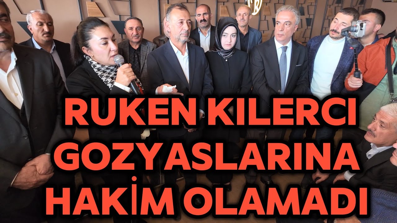 Ruken Kilerci Gözyaşlarına hakim olamadı.