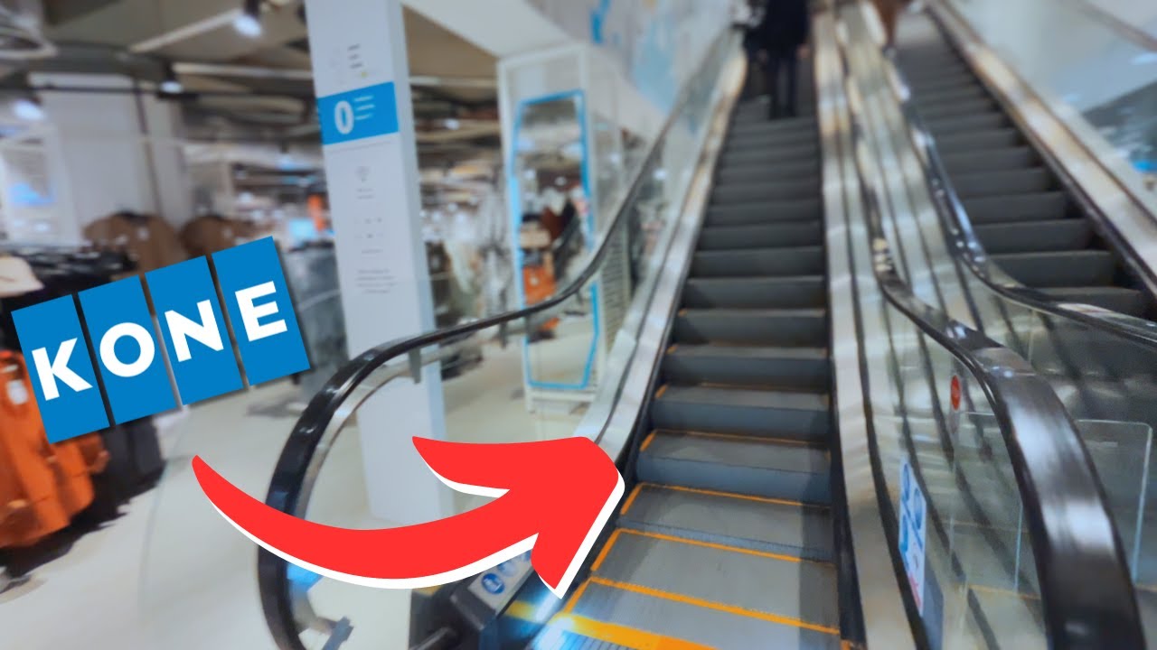 Riding 4 x KONE Escalators at Primark in Staines, Elmsleigh Shopping Centre