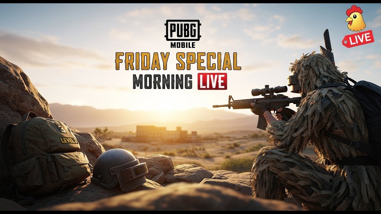 PUBG Mobile Morning LIVE 🔥 Friday Rush Gameplay  I DPxLEGION  #pubgmobile  #pubg  #pubgshorts