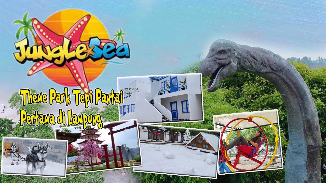 Jungle Sea Lampung! Theme Park Tepi Pantai Pertama di Lampung dengan Berbagai Wahana Spektakuler