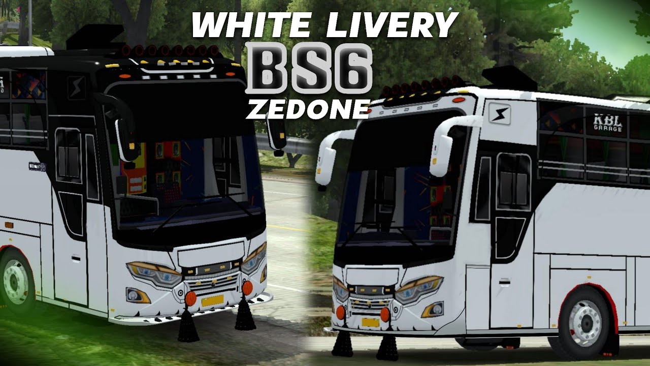 RELEASED💥 || 7K BS6 ZEDONE WHITE LIVERY RELEASED FOR FREE💚 || DOWNLOAD NOW