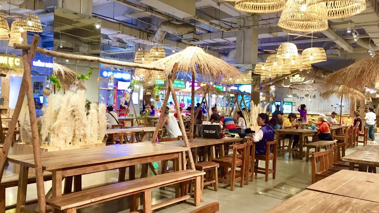 Du Lịch Sài Gòn Khu Ẩm Thực Dưới Lòng Đất Quận 1