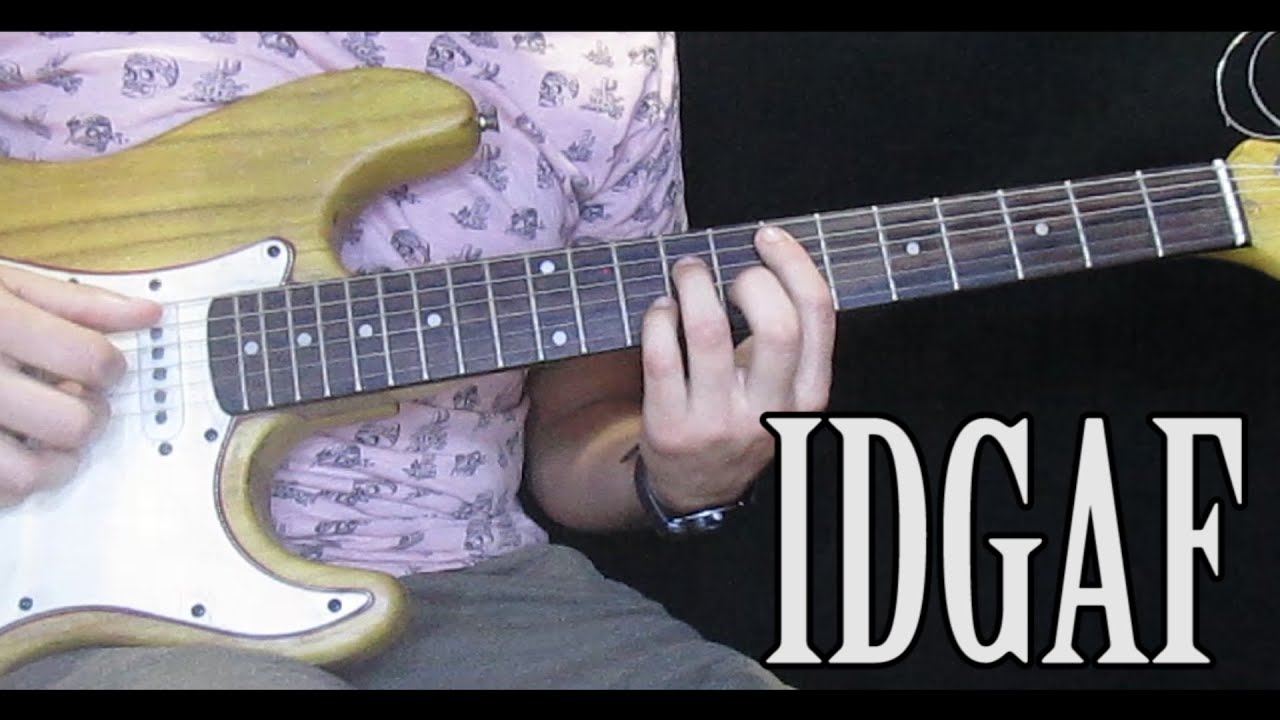 IDGAF  - Dua Lipa (Guitar cover)