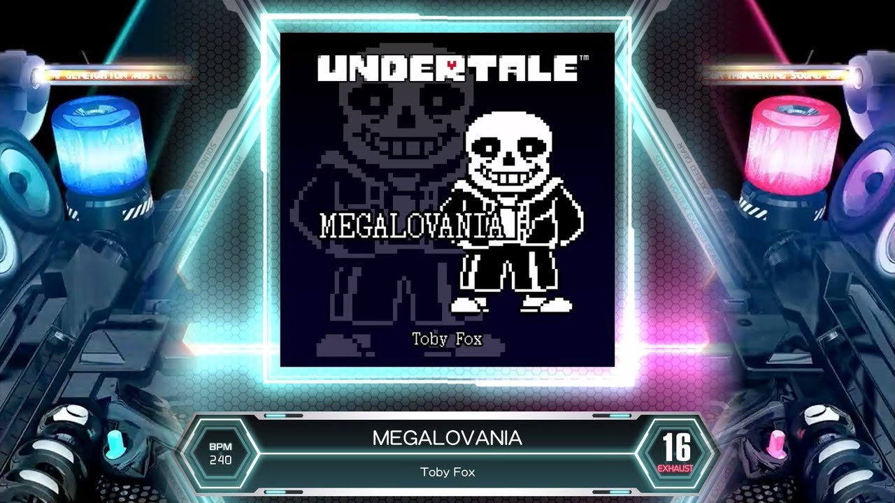 [SDVX] MEGALOVANIA [EXH 16] (譜面確認)