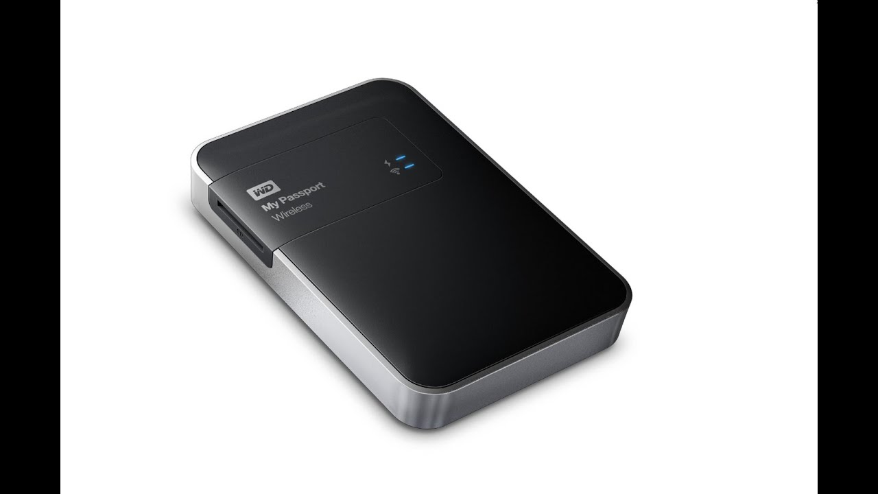 Disco duro externo portátil de 1 TB (Wi-Fi, lector de tarjetas)
