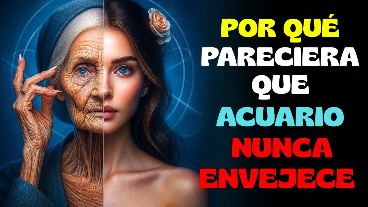 El Secreto Que Mantiene Joven A Acuario..6 Razónes Impactantes!♒