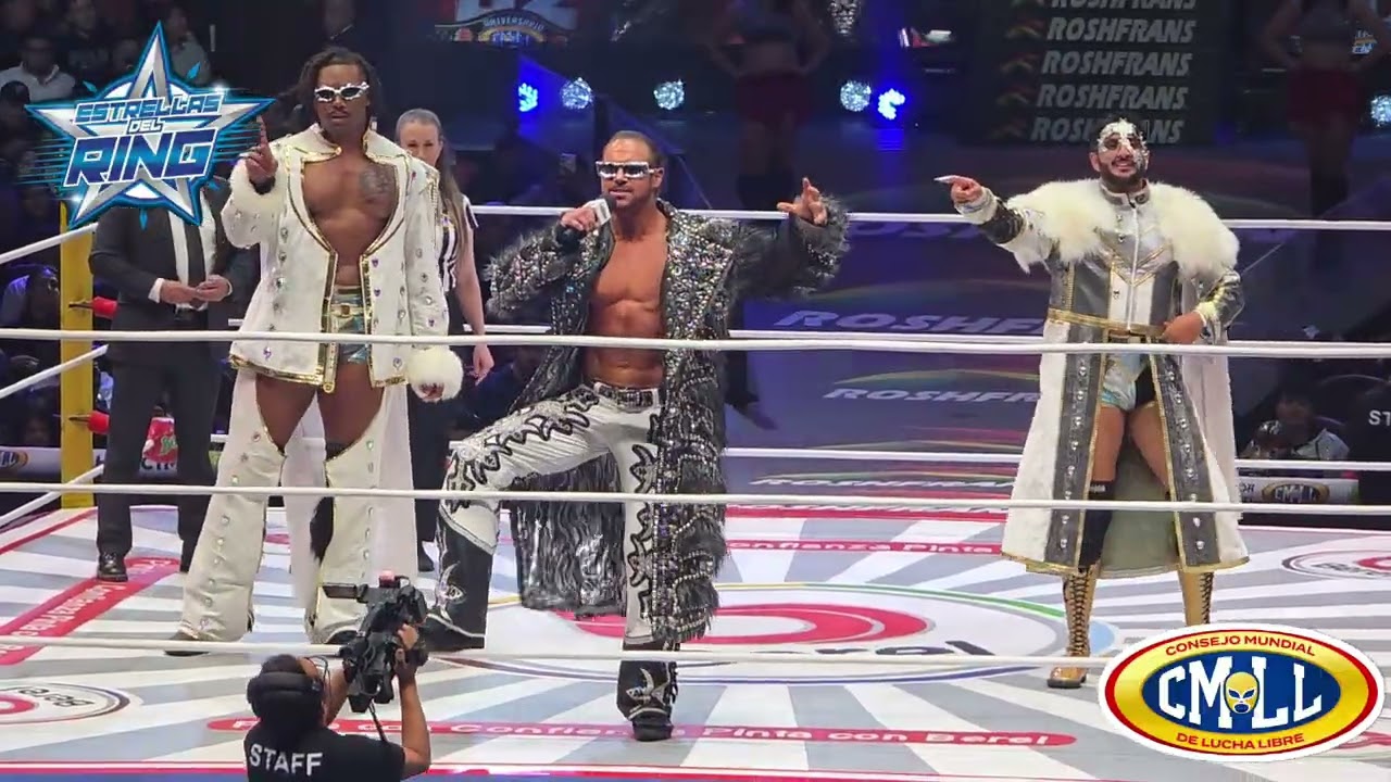 Jhonny CONSEJO llegó el CMLL en la Arena México 
