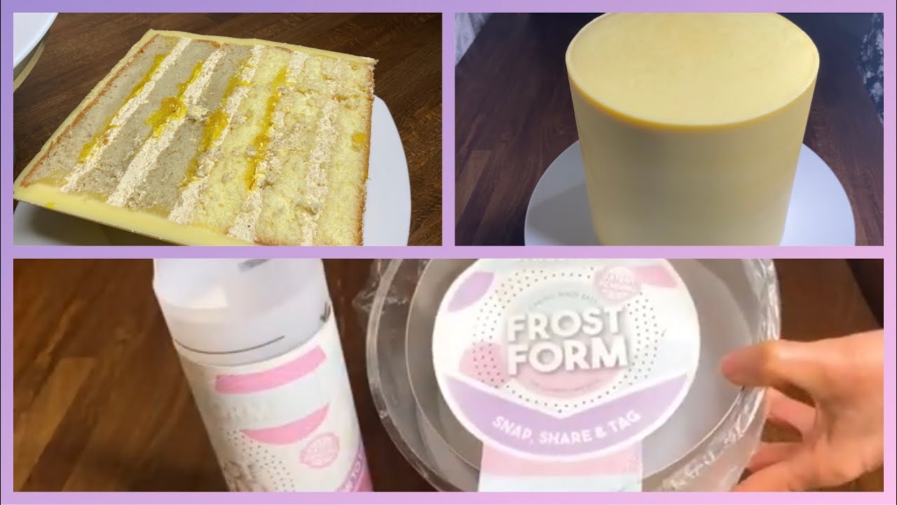 كيكة بطريقة جديدة اول مرة على اليوتيوب مول فروست فورم Frost Form