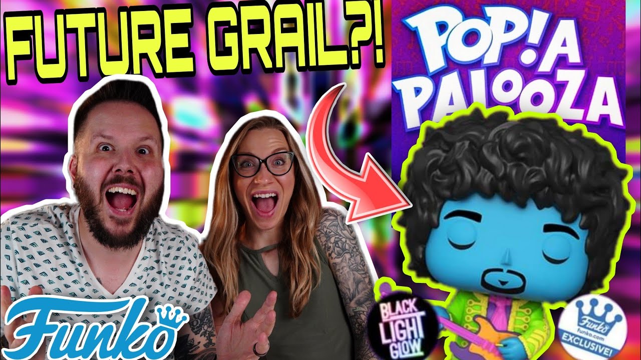 POPAPALOOZA DAY 2 | Funko Pops | Jimmi Hendrix Black Light Funko Pop! | Pop Rock | Music Funko Pops
