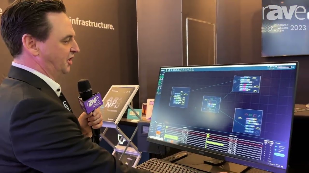 ISE 2023: Luminex Network Intelligence Shares GigaCore 30i Network Switcher + Araneo Software