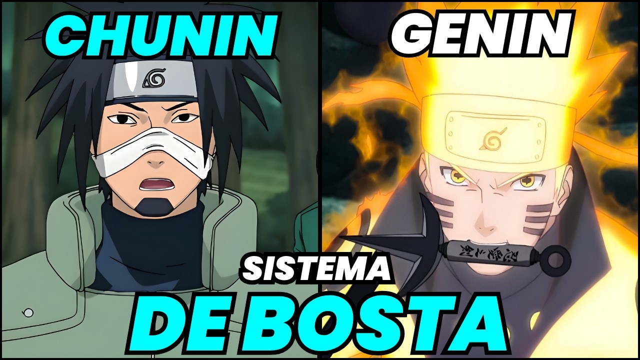 NINGUÉM ENTENDE Os Ranks Ninja De Naruto