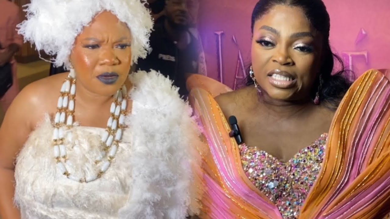 See What Funke Akindele Did To Toyin Abraham At Iyabo Ojo Movie premiere Labeke Olododo