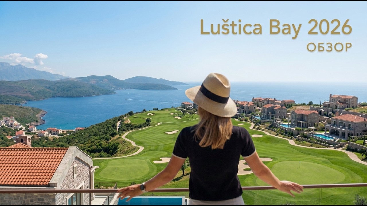 Презентация проекта Luštica Bay и ограниченной коллекции вилл и таунхаусов The Peaks  на гольф поле