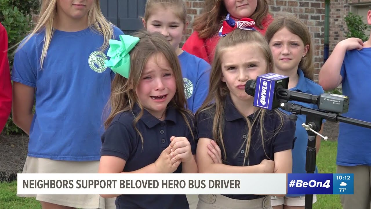 Students, parents rally around Madisonville school bus driver after medical emergency