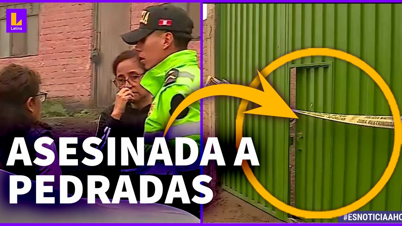 Asesinan a pedradas a mujer en Carabayllo: 
