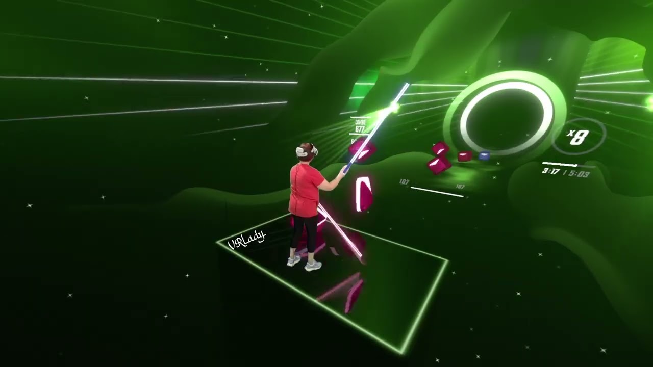 Beat Saber ★ Coldplay - Clocks [FC-S Expert] ★ Mixed Reality