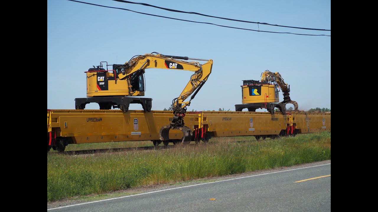 Union Pacific RR Maintenance of Way (MOW) in action