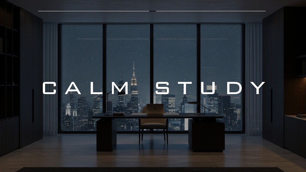 CEO Focus Music – Penthouse Office Music for Deep Work・Zero Distractions