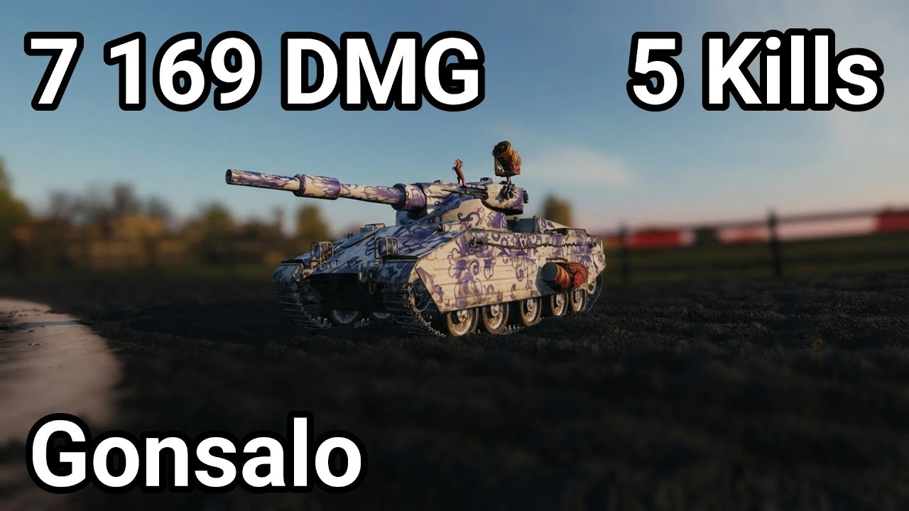 GONSALO: 7.1K Damage - The Underrated HESH Monster | World of Tanks