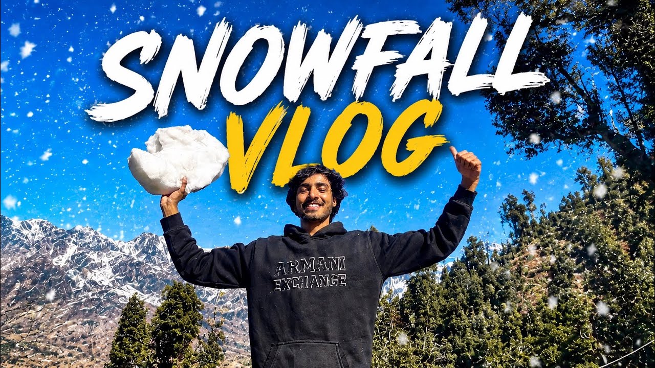 Snowfall vlog-2 ❤️‍🩹