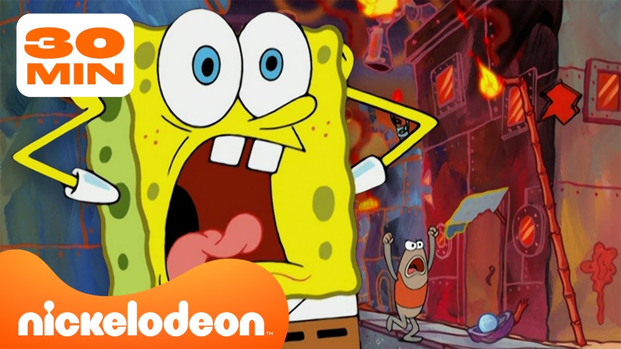 SpongeBob | Alle Katastrophen von Bikini Bottom! 🔥 | Nickelodeon Deutschland