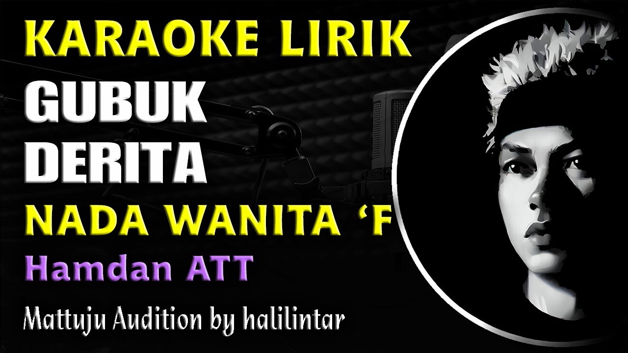 GUBUK DERITA Karaoke Nada Wanita