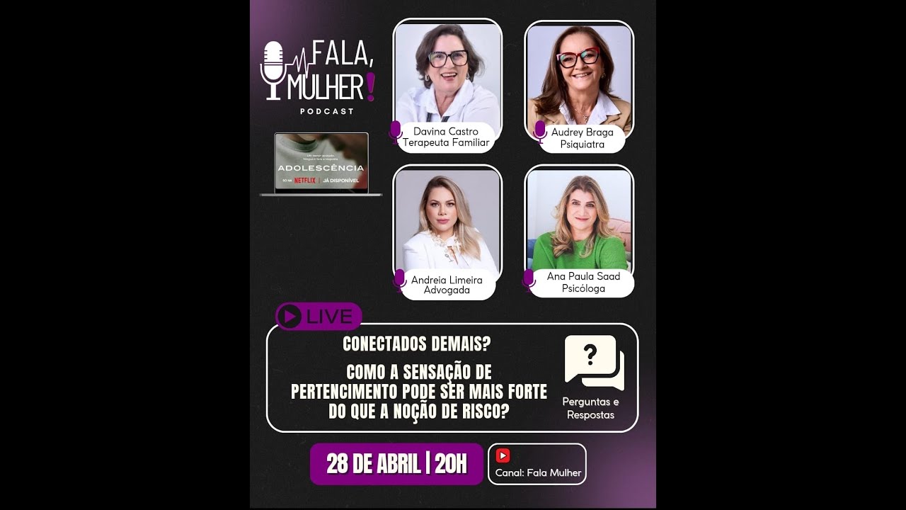 Conectados demais? | Como a sensação de pertencimento pode ser mais forte do que a noção de risco?