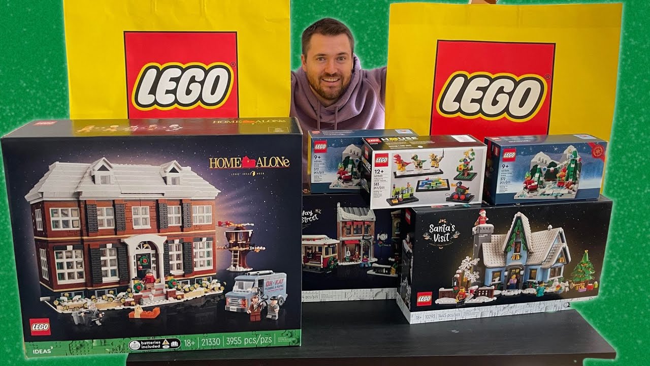 LEGO STORE CHRISTMAS SHOPPING SPREE!