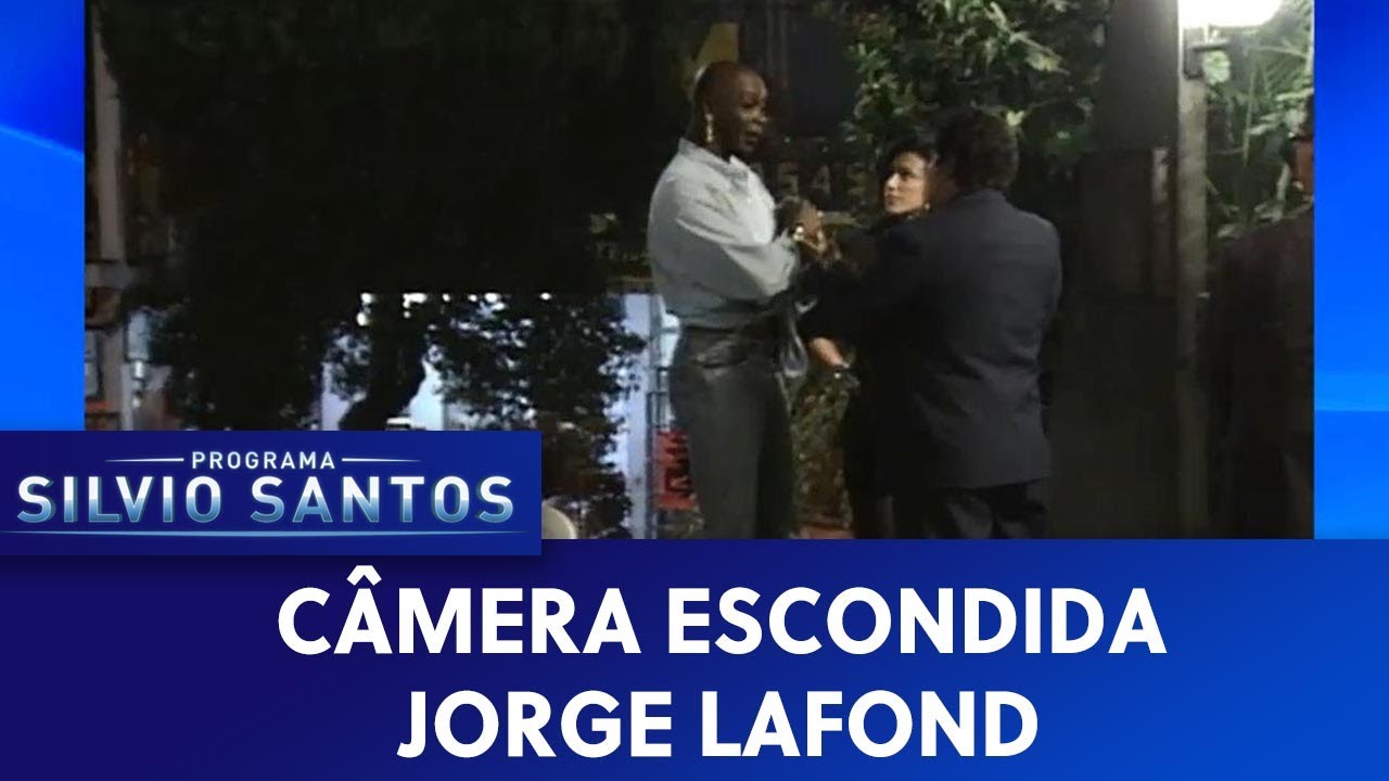 C&acirc;mera com artista - Jorge Lafond  | C&acirc;meras Escondidas (15/11/19)