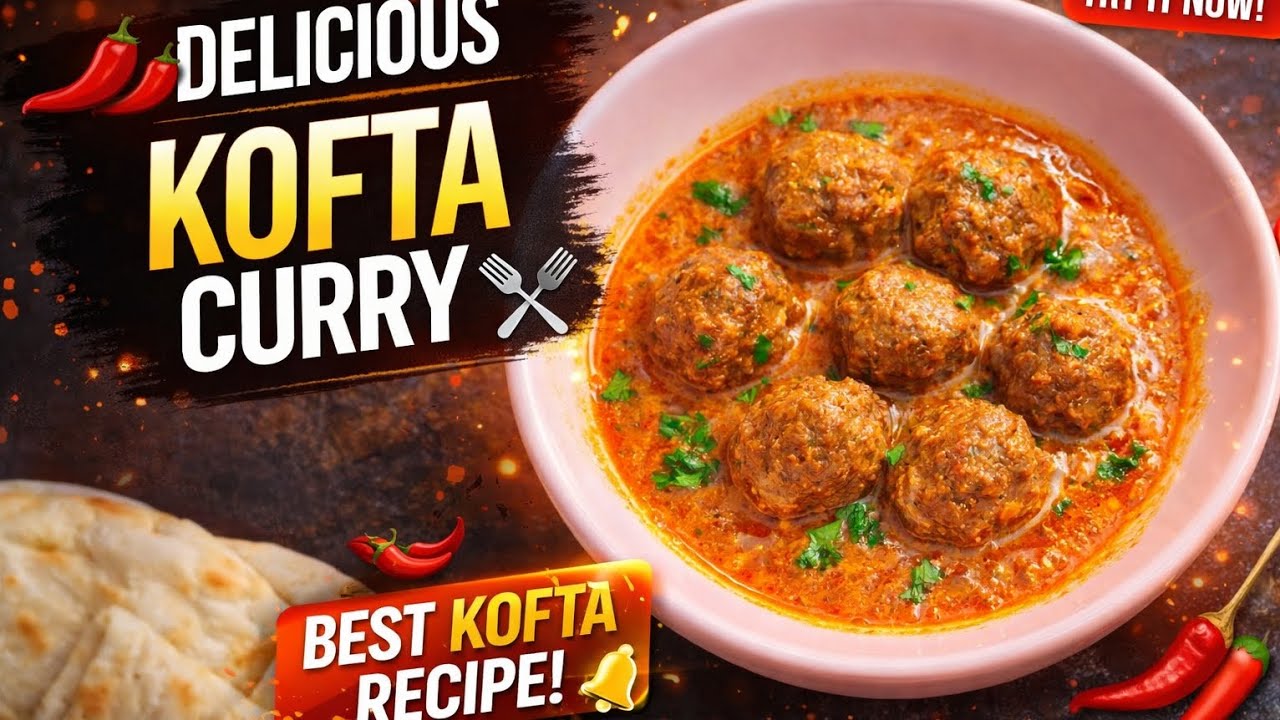 Authentic Beef Kofta curry | Juicy, Spicy & Easy!
