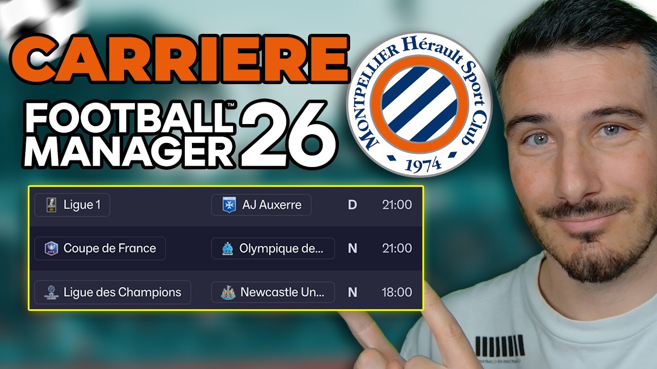 FIN DE CARRIÈRE : 3 MATCHS - 3 FINALES !! Carrière FM26 avec le MHSC - Épisode 79
