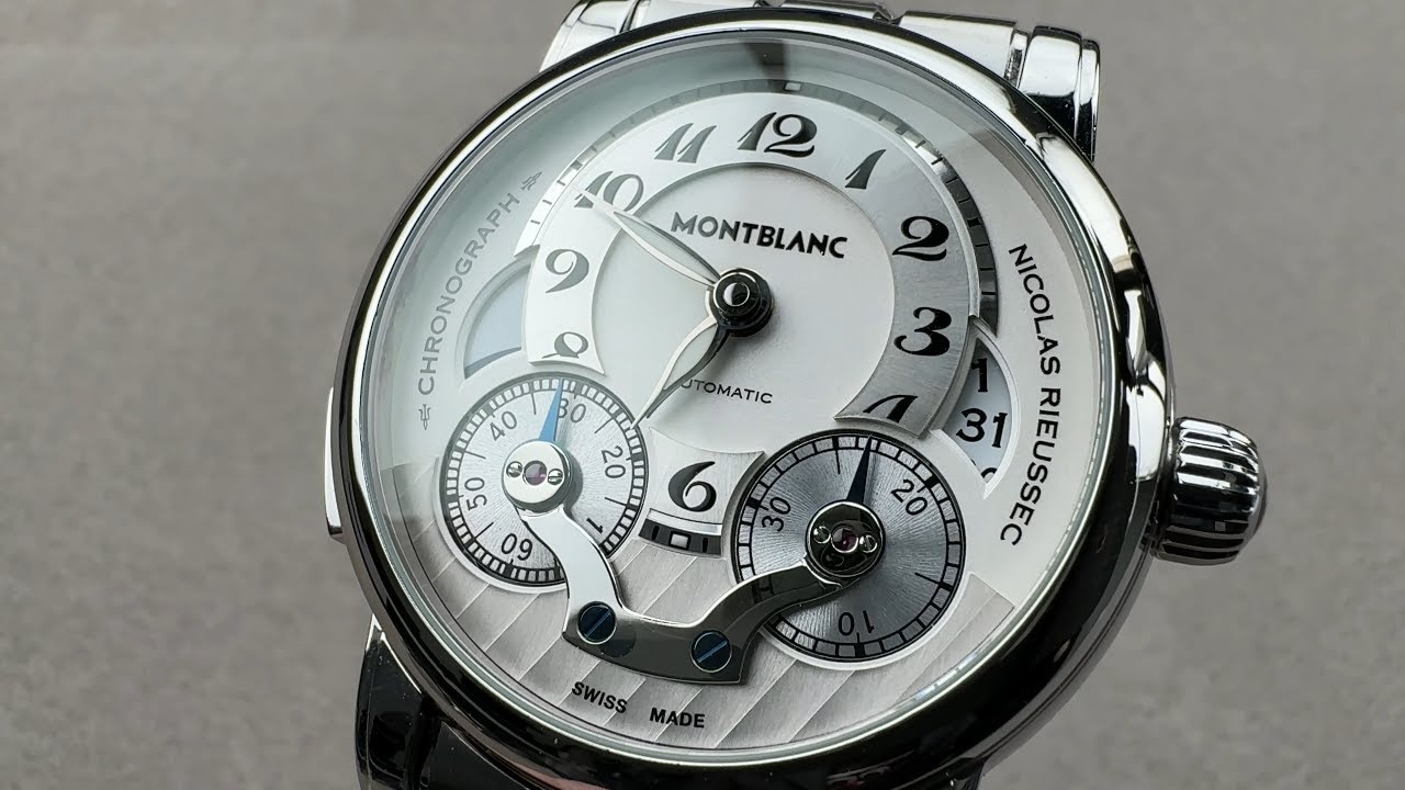 Montblanc Nicolas Rieussec Chronograph GMT (7138) Montblanc Watch Review