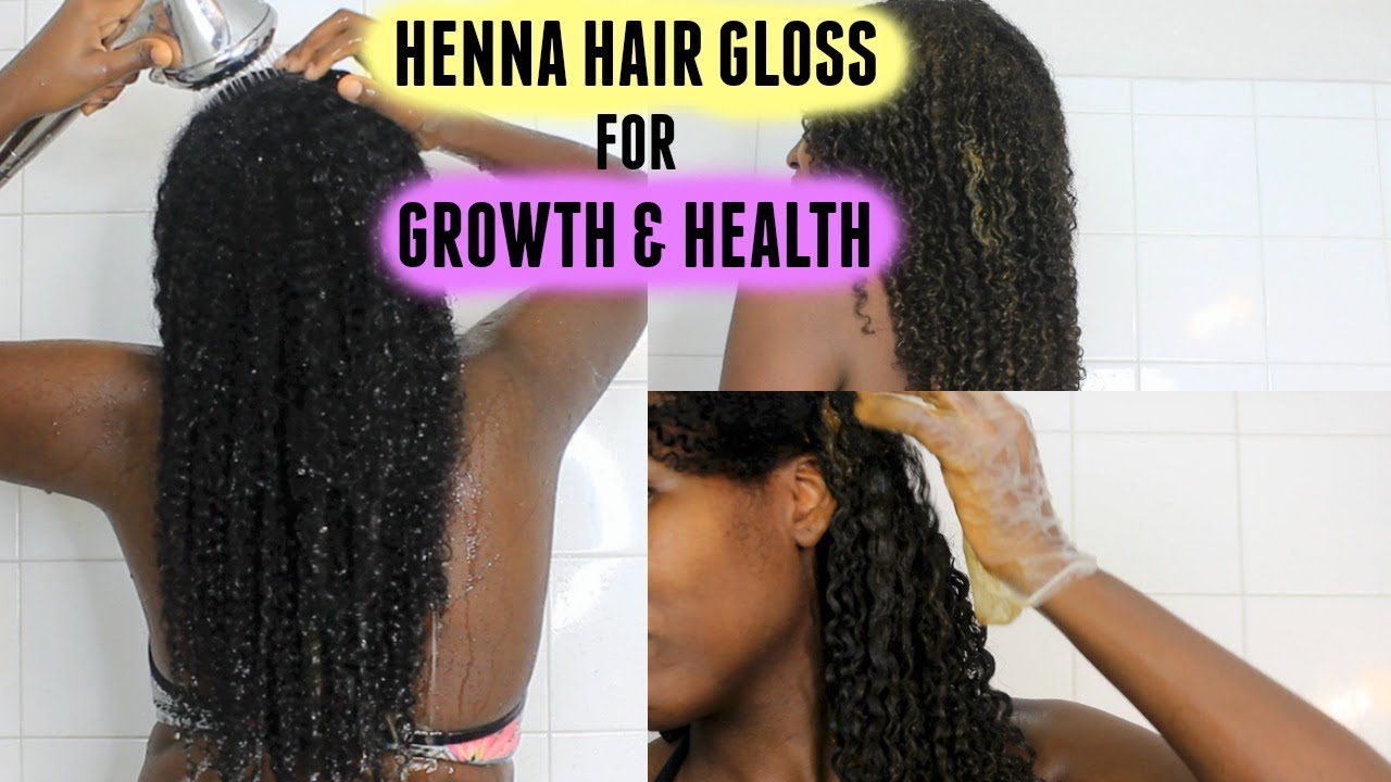 Henna Hair Gloss For Longer Healthier Stronger Hair