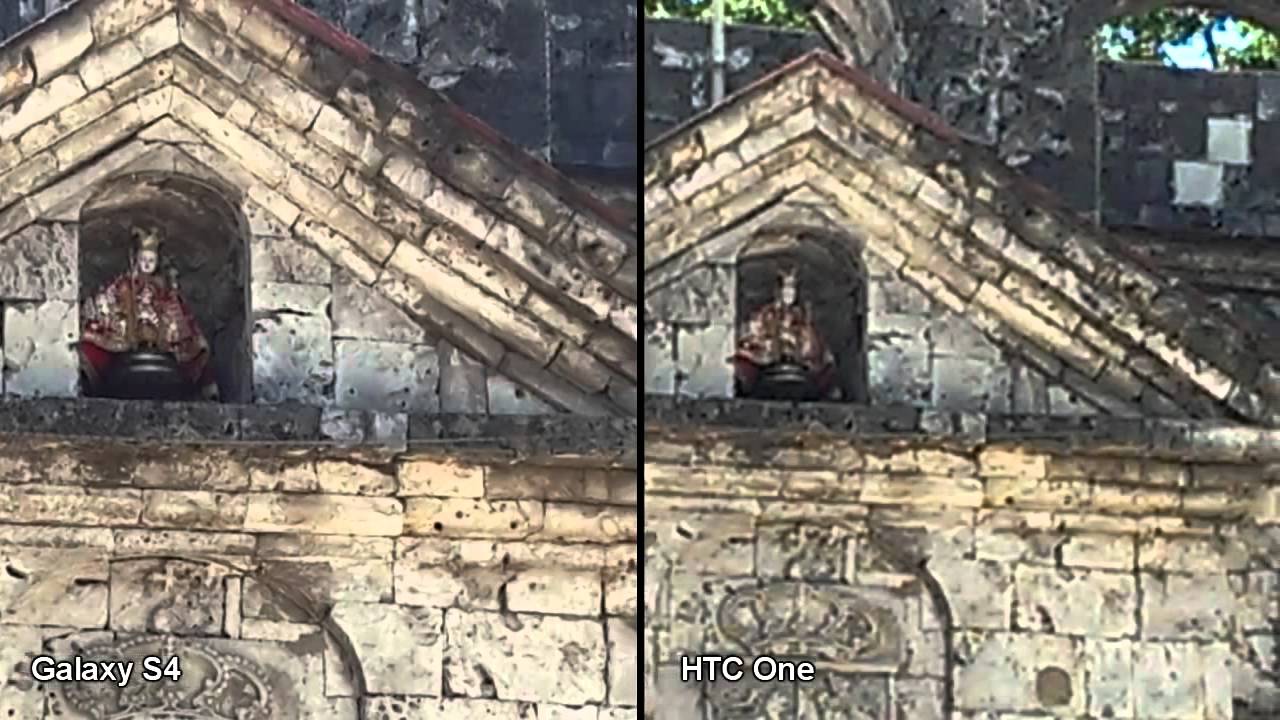 HTC One UltraPixel vs Galaxy S4 camera