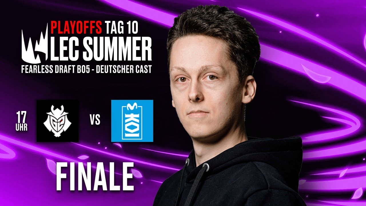 🟢LEC SUMMER PLAYOFFS TAG 10 - FINALE🟢FEARLESS DRAFT BO5 🟢 